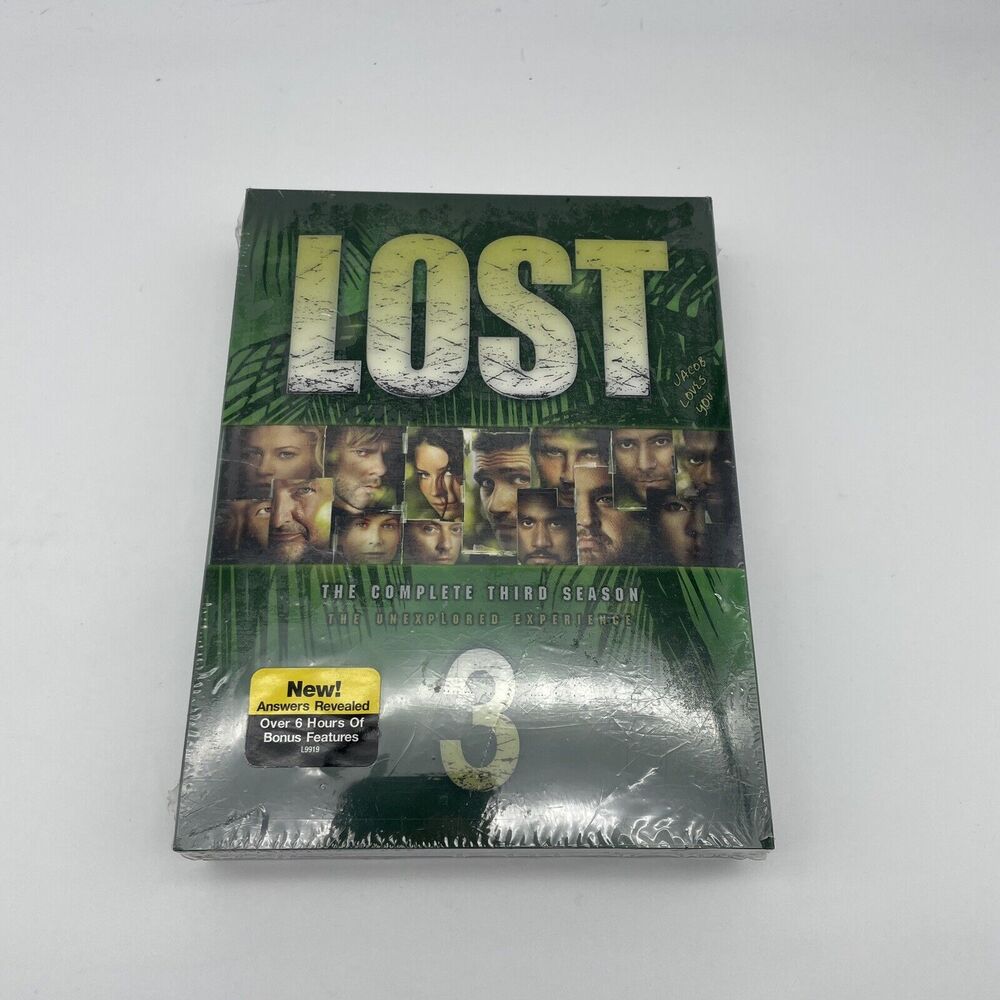 NEW RARE OOP ABC LOST COMPLETE THIRD 3RD SEASON 3 THREE 7 DISC TV DVD SET 2006